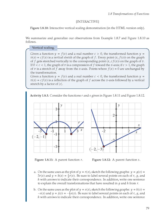 Active Preparation for Calculus - Page 79